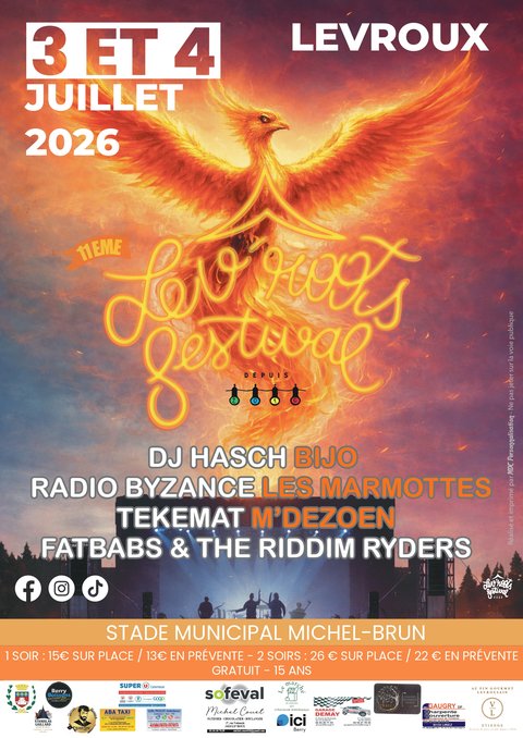 Affiche Lev'Roots 2026